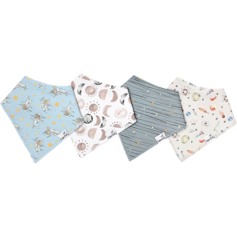 Copper Pearl Baby Bandana Bibs | Neil