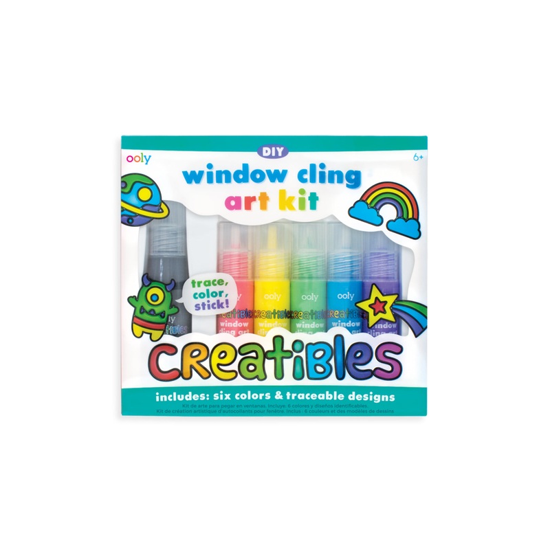 Ooly Creatibles DIY Windo Cling Art Kit