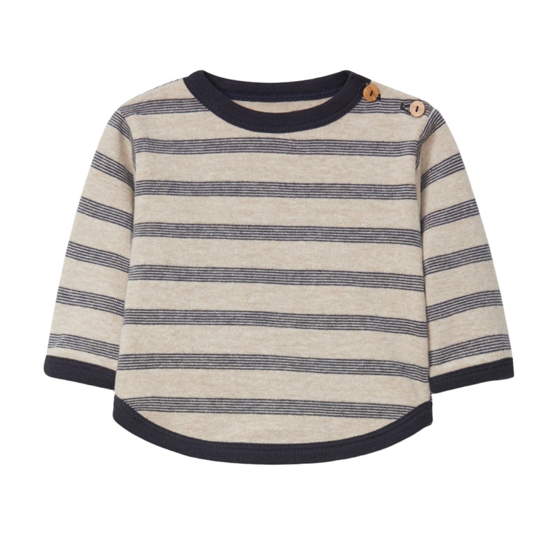 Snug (Portugal) – Long Sleeve Top – Navy Stripe