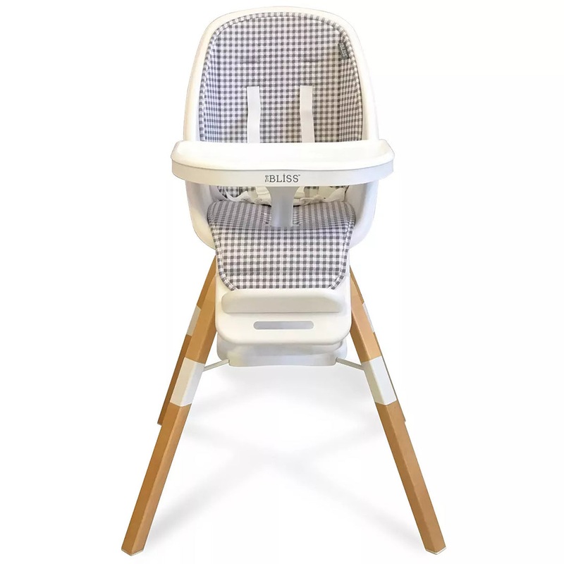 2-in-1 Turn-A-Tot High Chair – Gingham