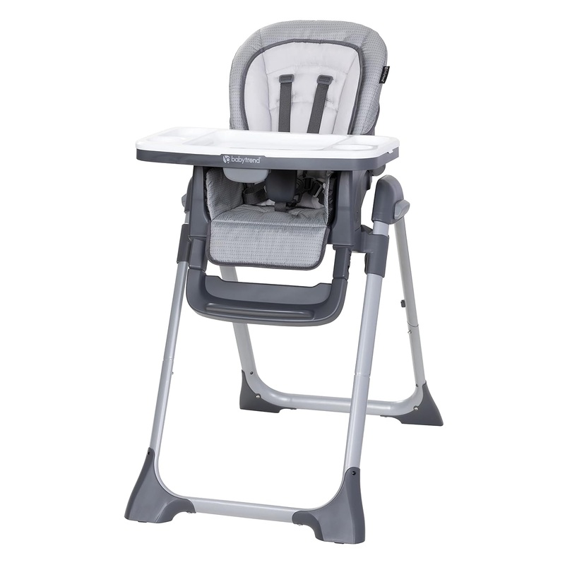 Baby Trend Sit Right High Chair, 2.0 Cozy Grey