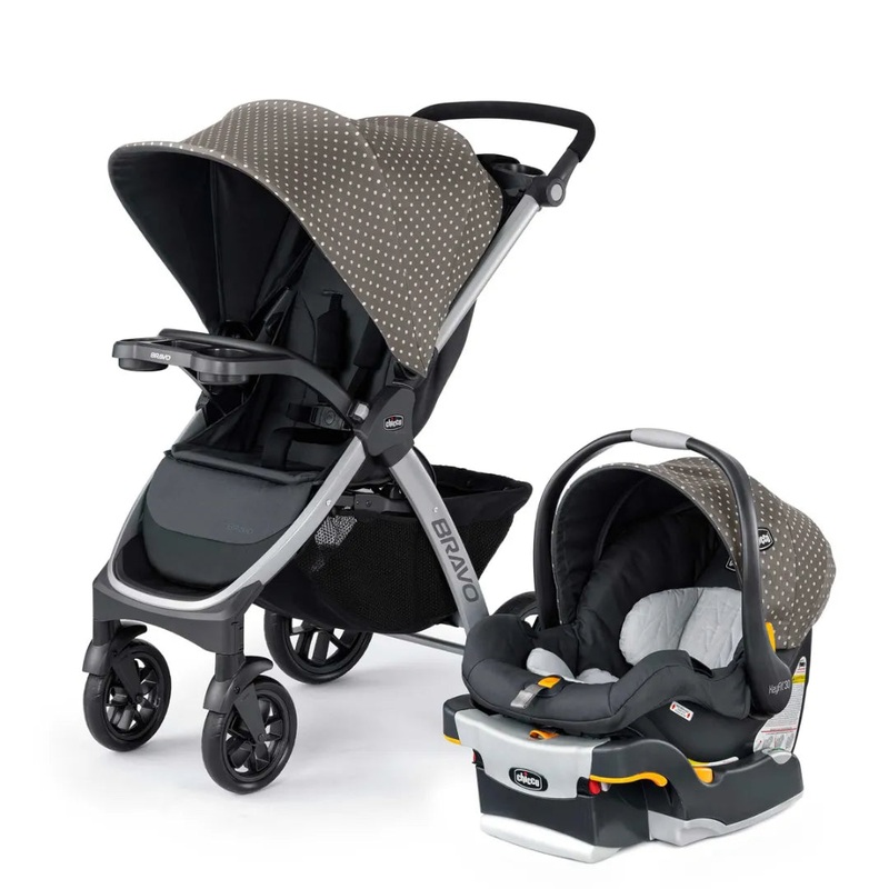 Bravo 3-in-1 Quick  Fold Trio Travel System – Calla