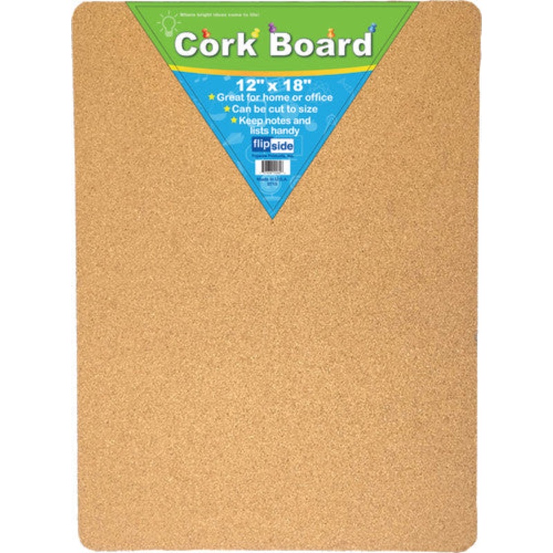 Cork Bulletin Board, 12″ x 18″