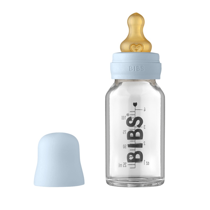 Light Blue 110 ml Baby Bottle Set for Baby Boys