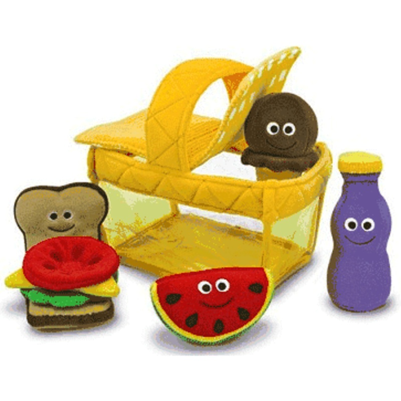 Melissa & Doug Picnic Basket Fill and Spill
