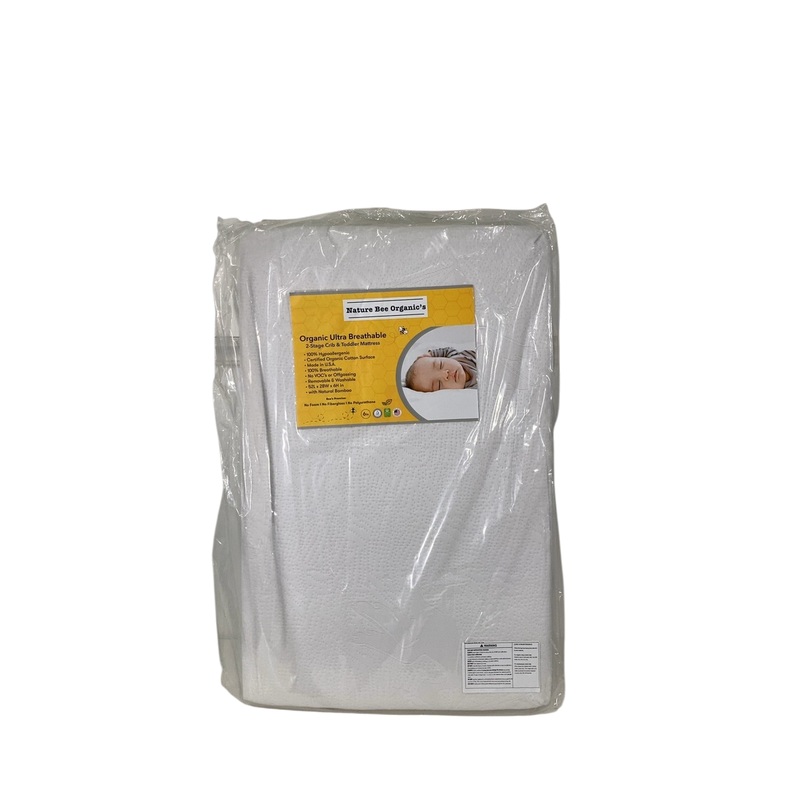 Nature Bee Organics Deluxe Breathable Crib And Toddler Mattress