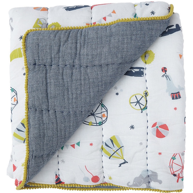 Petit Pehr Quilted Blanket – Big Top