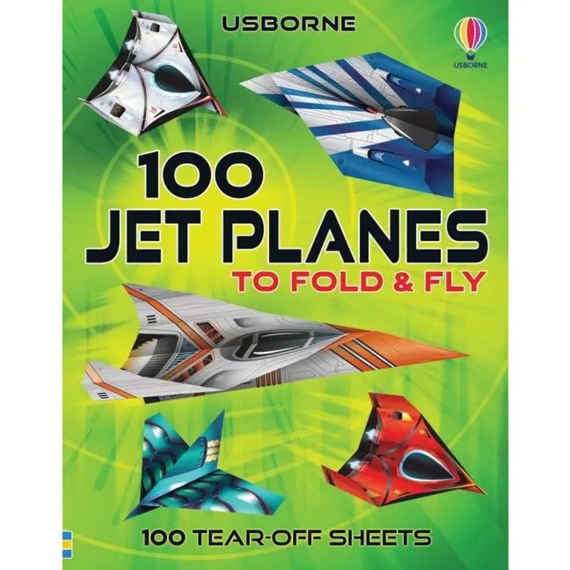 Usborne 100 Jet Planes To Fold and Fly