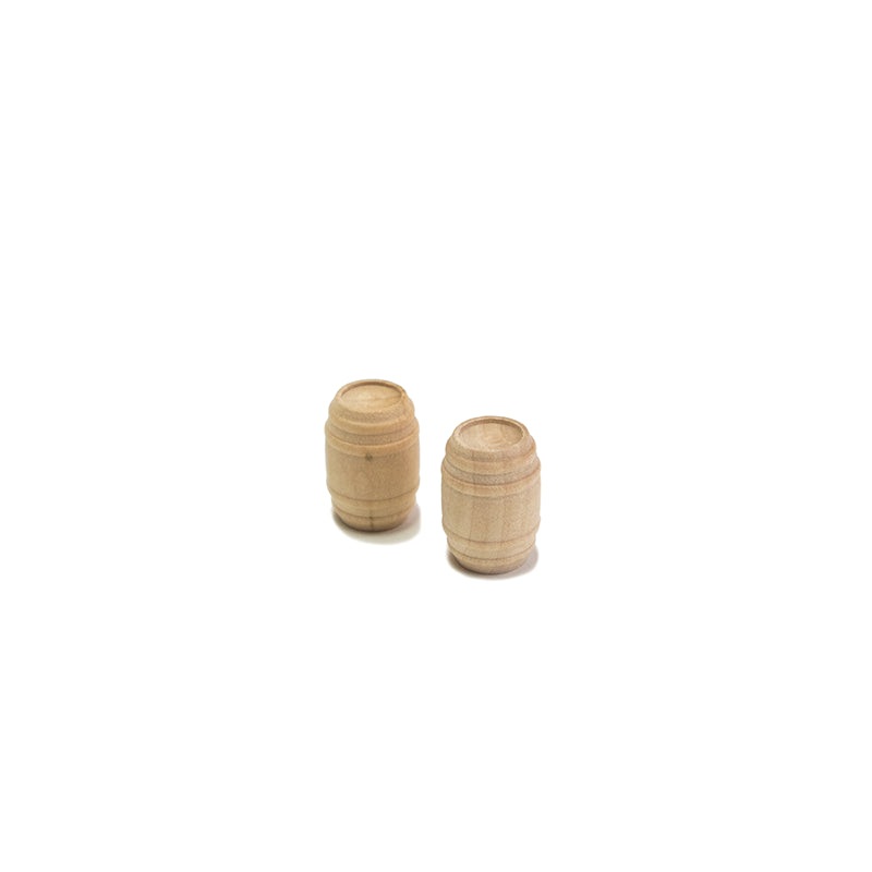 Wood Barrel 2-Pack