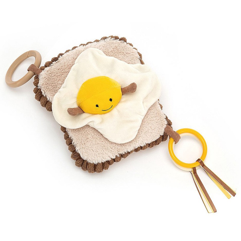 Jellycat Amuseable Egg On Toast Activity Toy