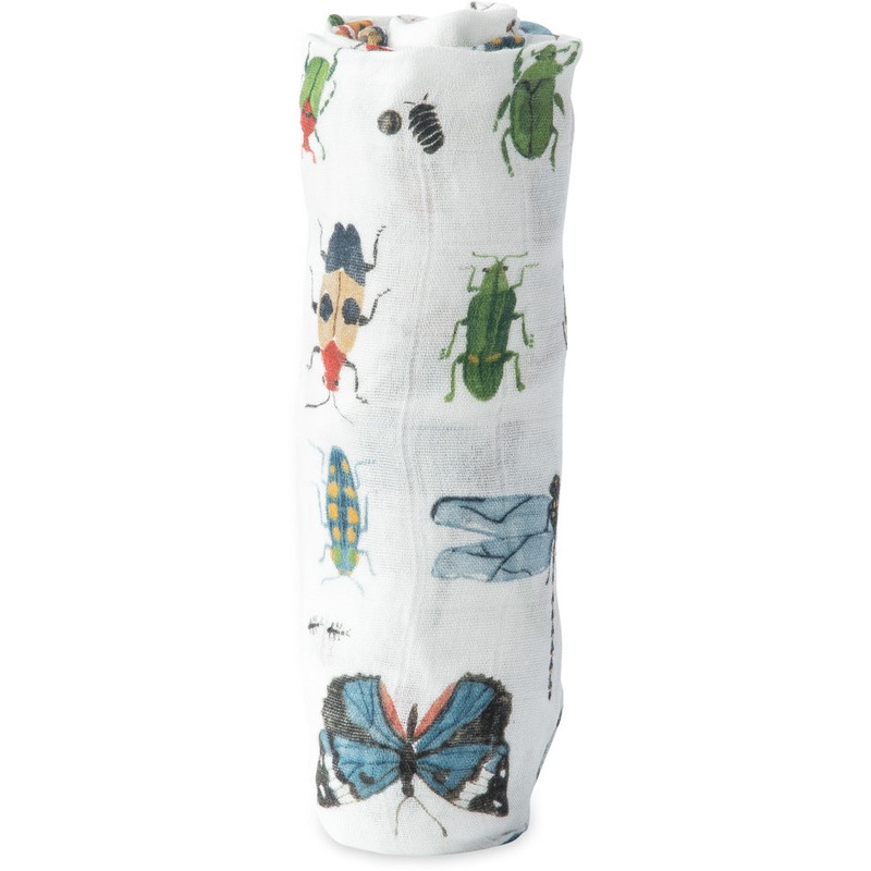 Little Unicorn Deluxe Muslin Swaddle – Bugs