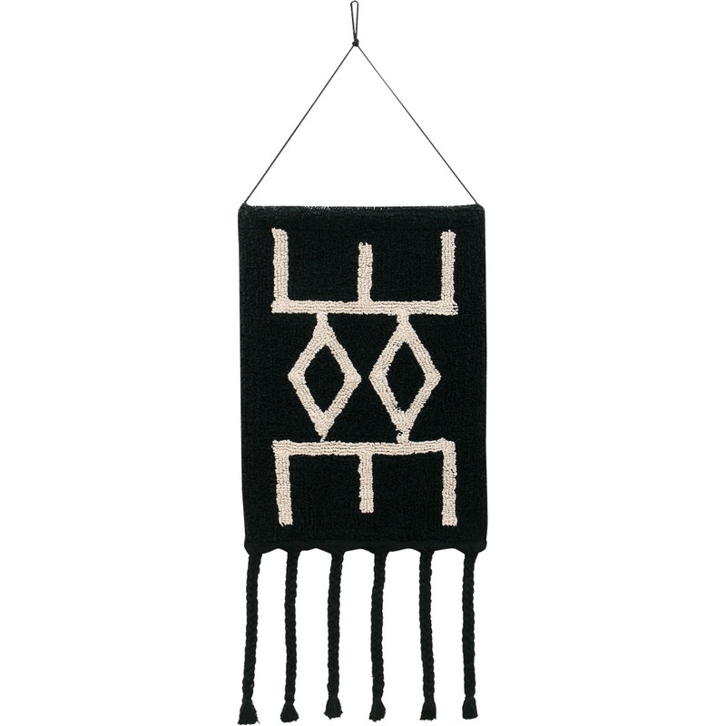Lorena Canals Wall Hanging – Bereber Black