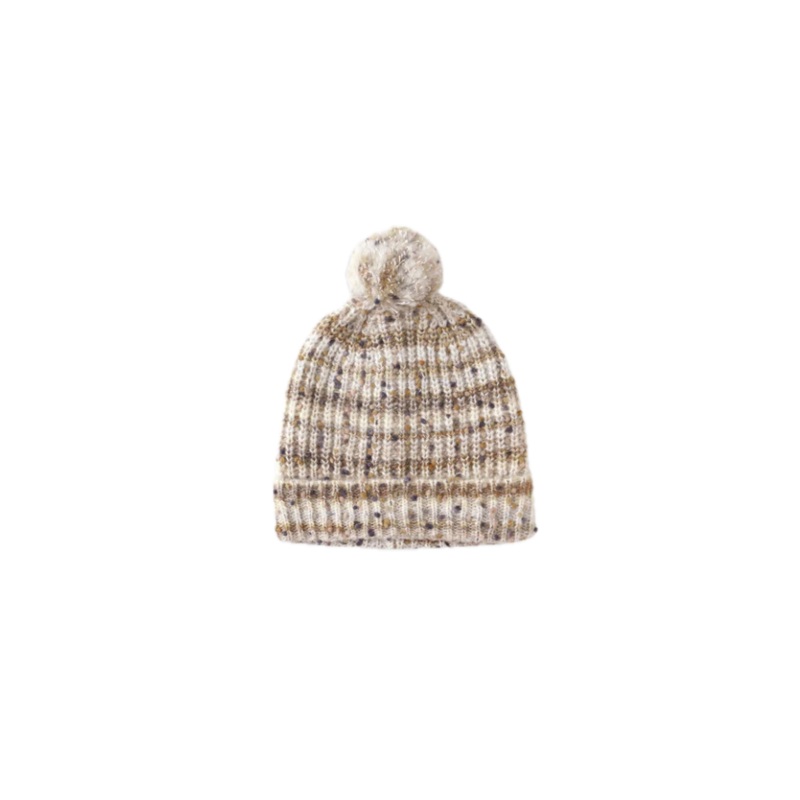Rylee + Cru Beanie – Stone Multi-Stripe