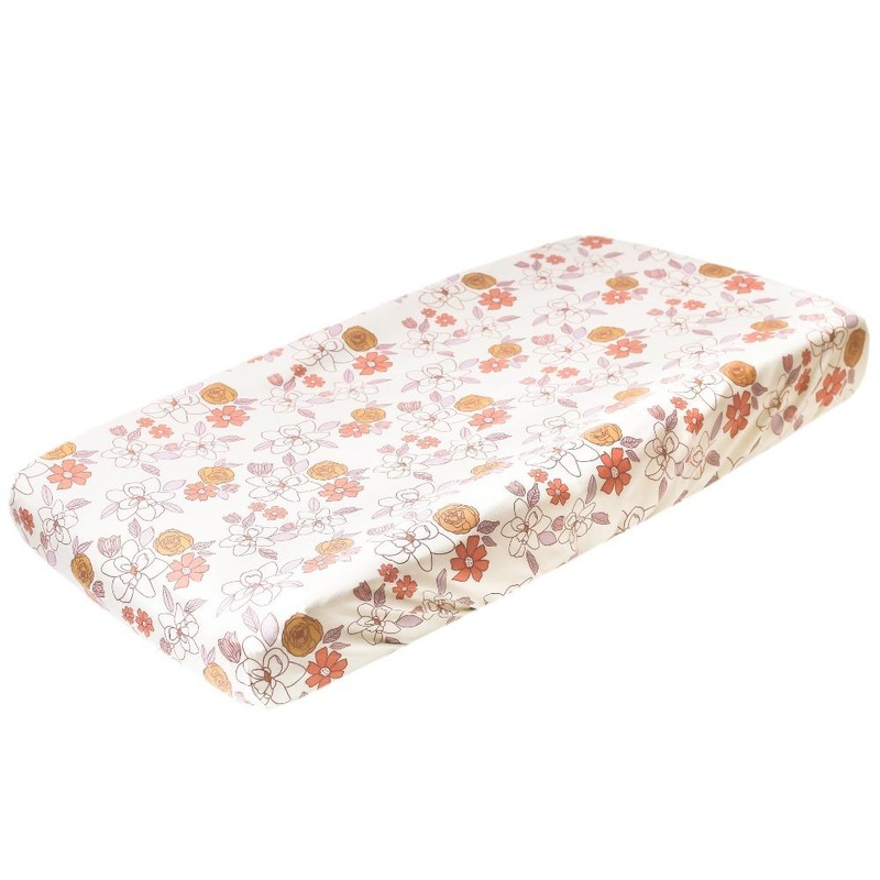 Copper Pearl Premium Knit Diaper Changing Pad Cover | Ferra