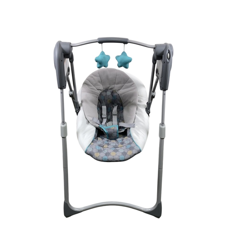 Graco Slim Spaces Compact Baby Swing, Tilden