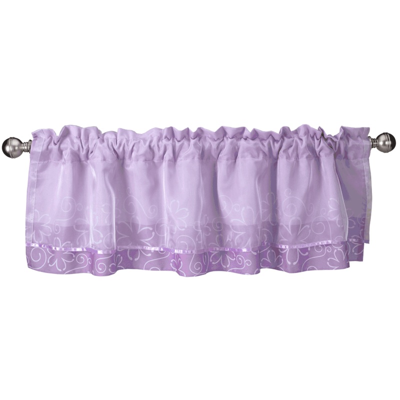 Lambs & Ivy Butterfly Lane Window Valance