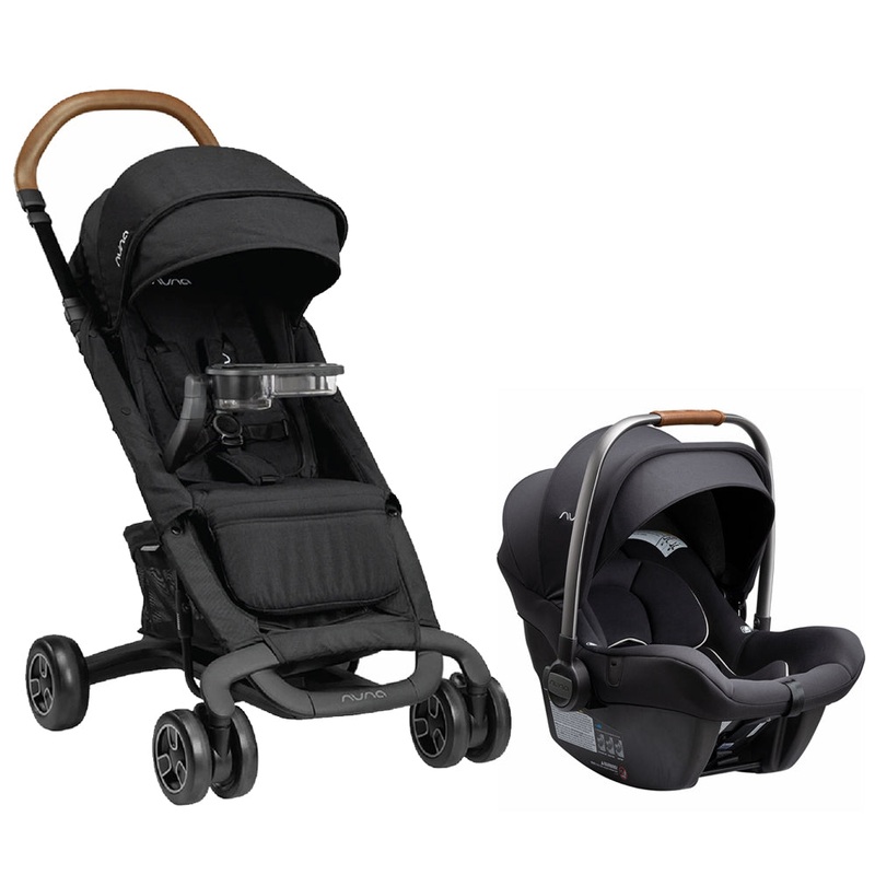 Nuna PEPP Next + PIPA Lite R Travel System Bundle – Caviar/Caviar