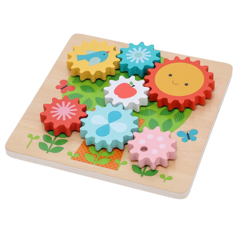 Petit Collage Busy Tree Wooden Twist Puzzle