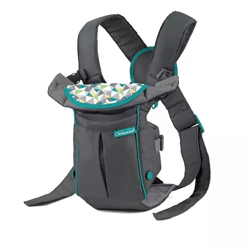 Swift Classic Baby Carrier With Pocket – Gray