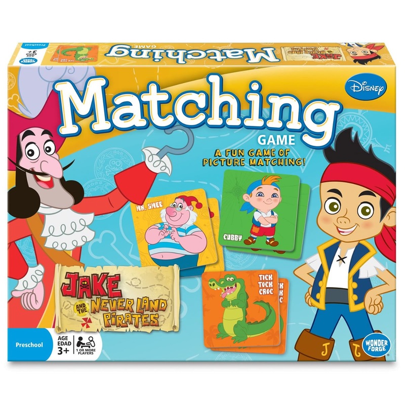 Wonder Forge Jake & The Neverland Pirates Matching Game