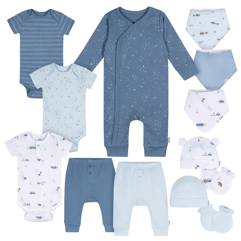 13-Piece Baby Boys Road Trip Bundle Set