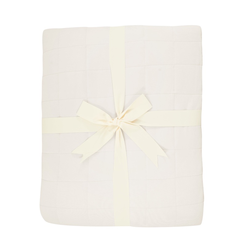 Adult Quilted Blanket in Oat 2.5