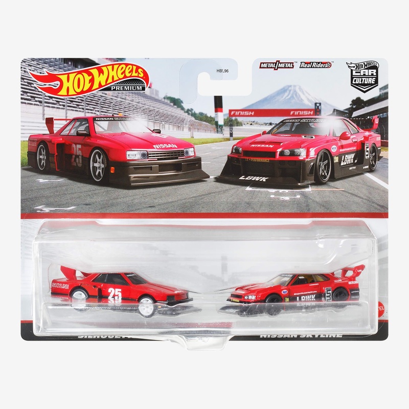 Hot Wheels Premium Car Culture 2-Pack – Nissan Skylines