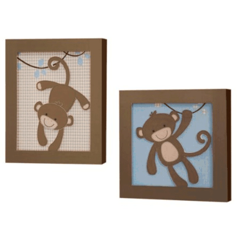 Lambs & Ivy Giggles Wall Decor