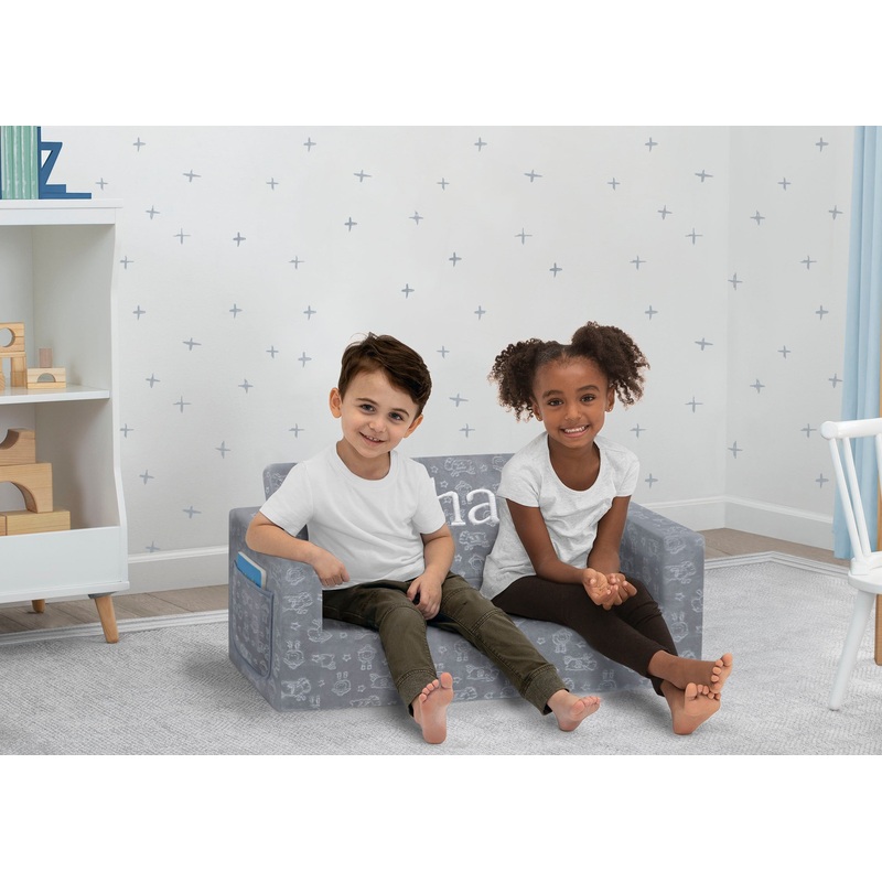 Personalized Perfect Sleeper Extra Wide Convertible Sofa To Lounger