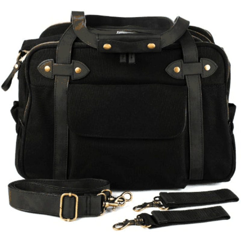 SoYoung Charlie Diaper Bag in Black