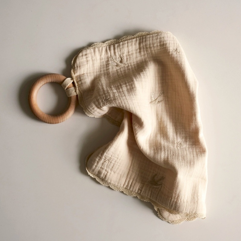 Swallows Embroidered Cuddly Cloth Toy