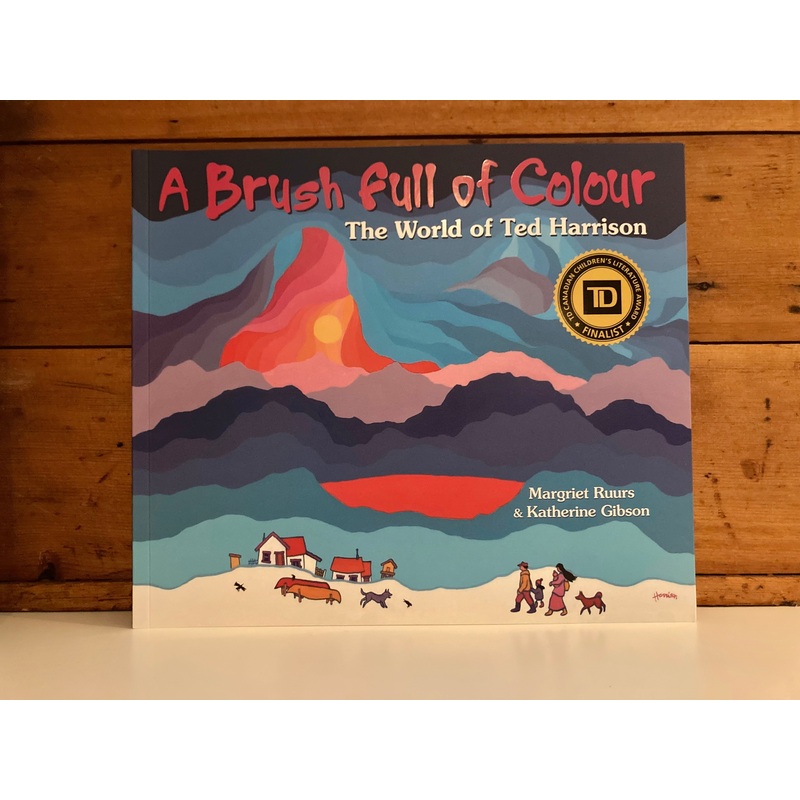 Educational Biography Picture Book – THE WORLD OF TED HARRISON, Art