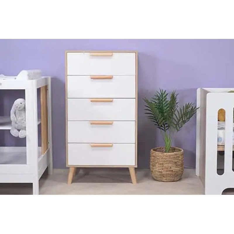 Kapai Daisy Tallboy 5 drawers Chest