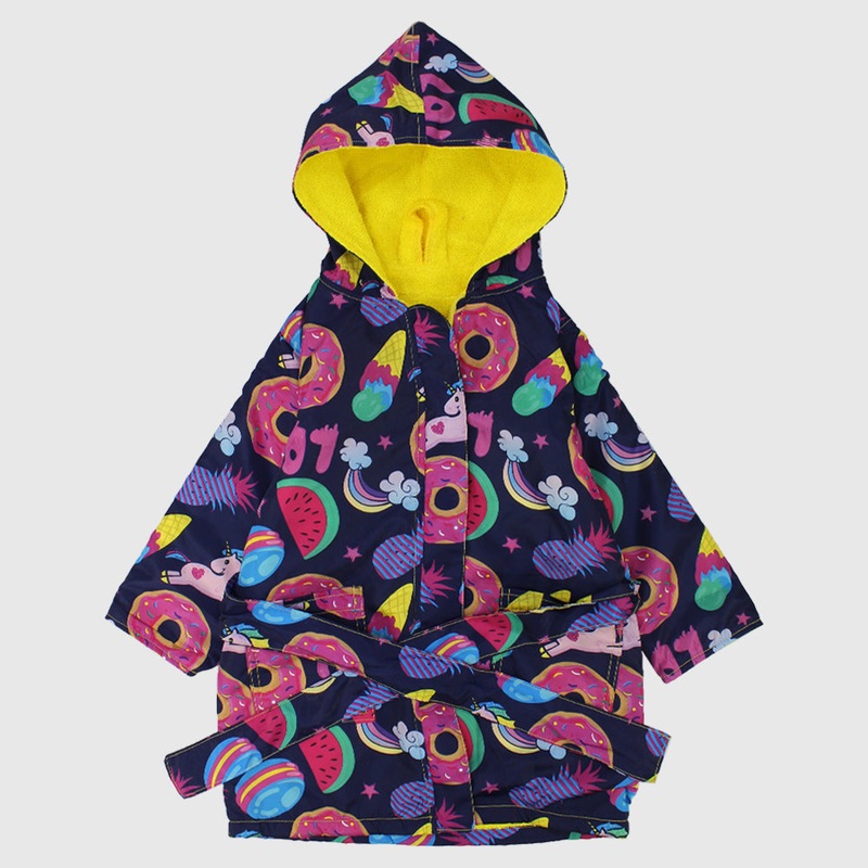Colorful Donuts Swim Robe