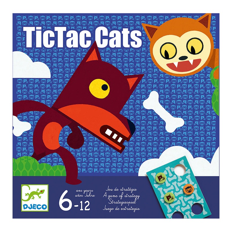 DJECO TicTacCats – Board Games