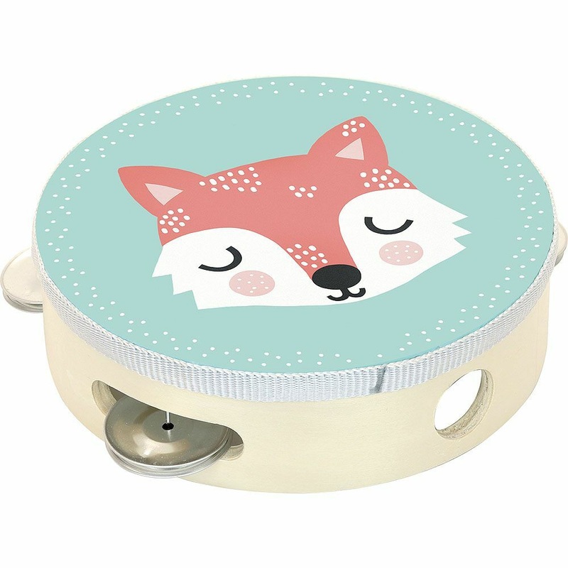 Vilac Michelle Carlslund Wooden Tambourine