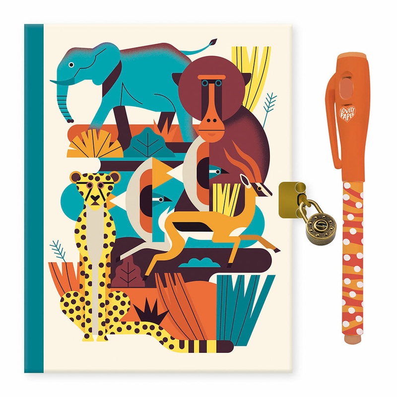 DJECO Owen secret notebook with magic felt pen