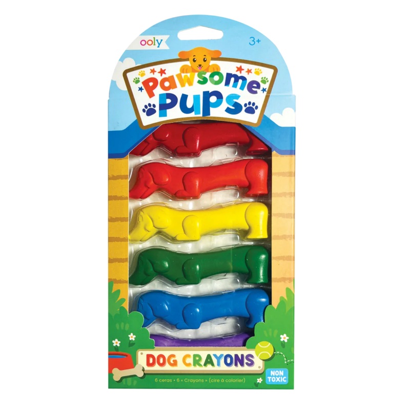Pawsome Pups Dog Crayons