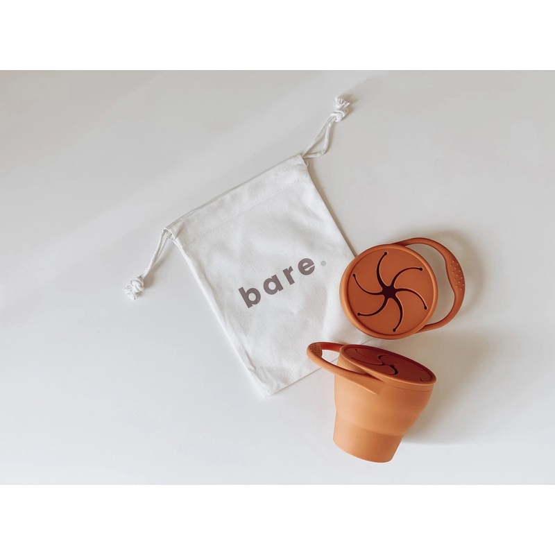 Rust Silicone Snackie Cup