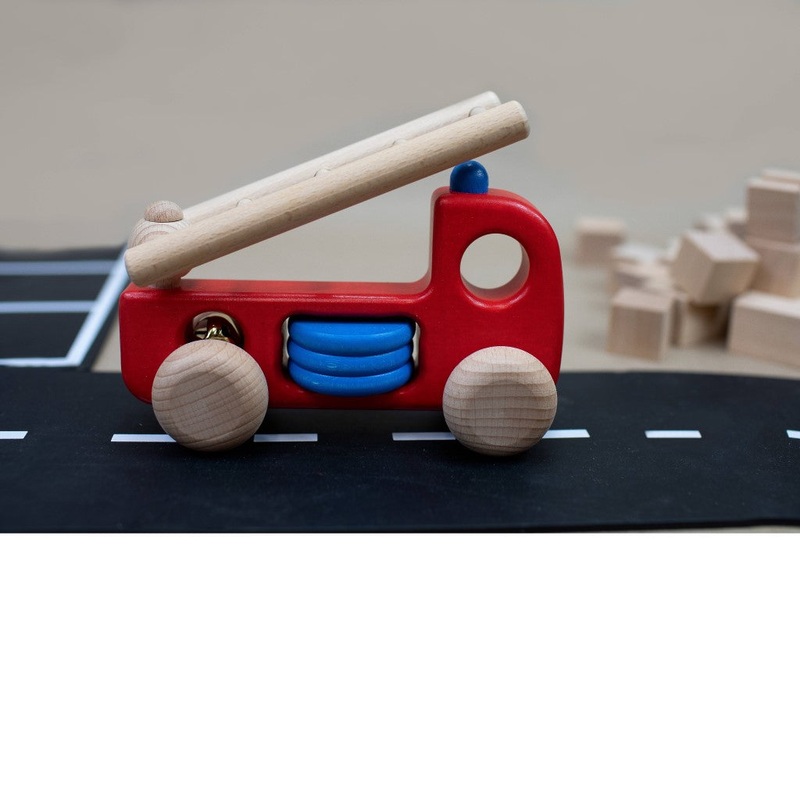 Small Wooden Fire Engine