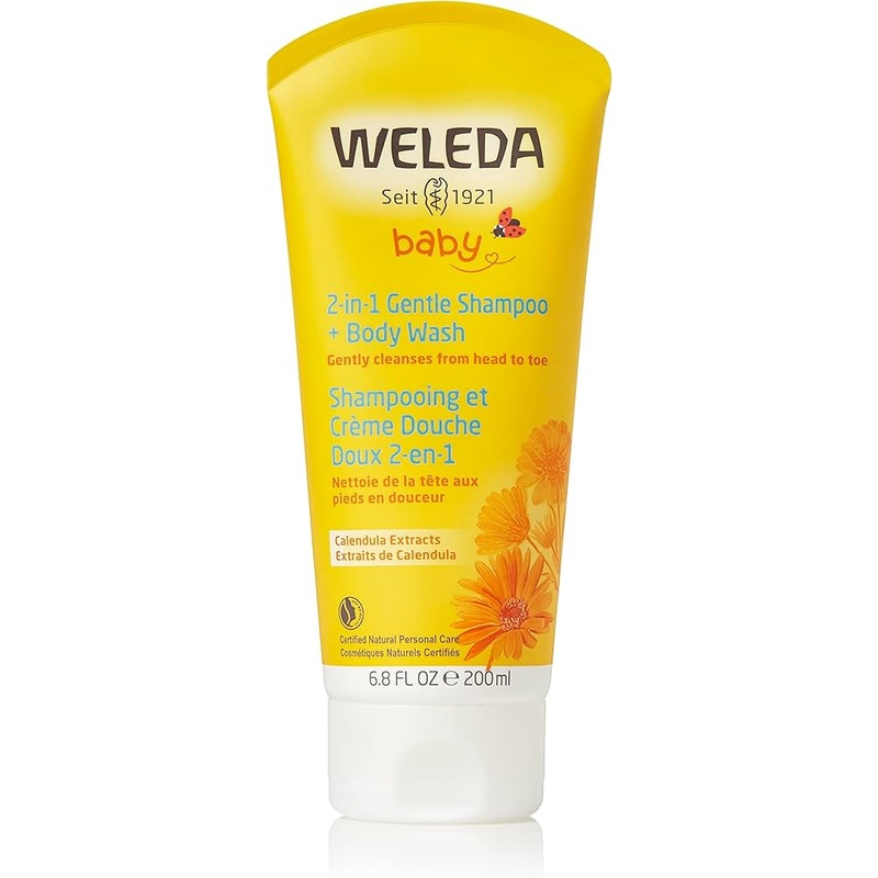 Weleda Baby 2-in-1 Gentle Shampoo + Body Wash 200ml