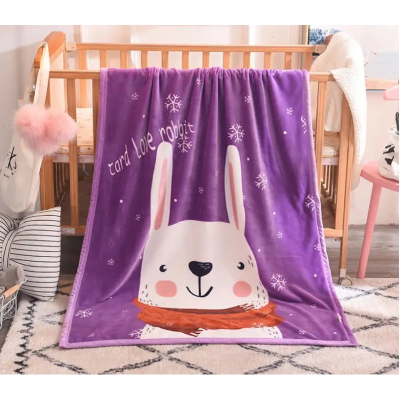 Sleep Tight Mink Feel Blanket RABBIT