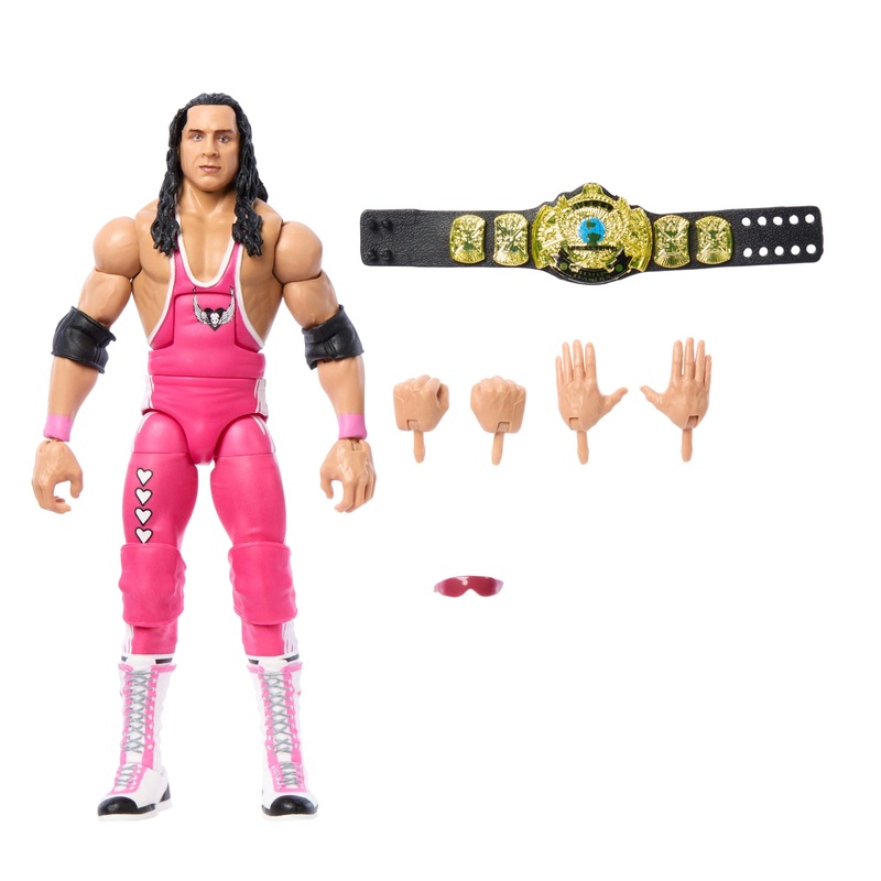 WWE Elite Legends Bret Hit Man Hart Action Figure