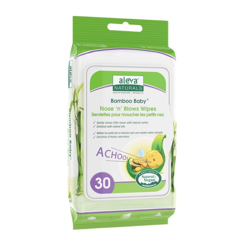 Aleva Bamboo Baby Nose ‘n’ Blows Wipes