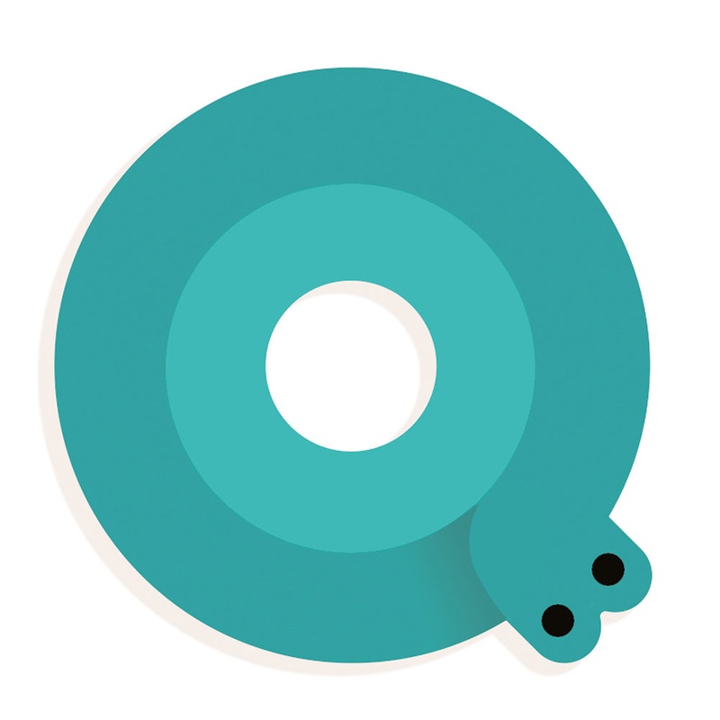 DJECO Q – Graphic Animal Letter