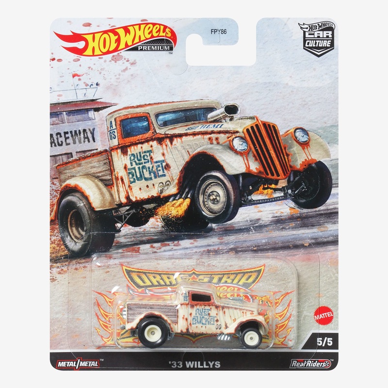 Hot Wheels Car Culture Dragstrip Demons ’33 Willys Gasser Pick Up