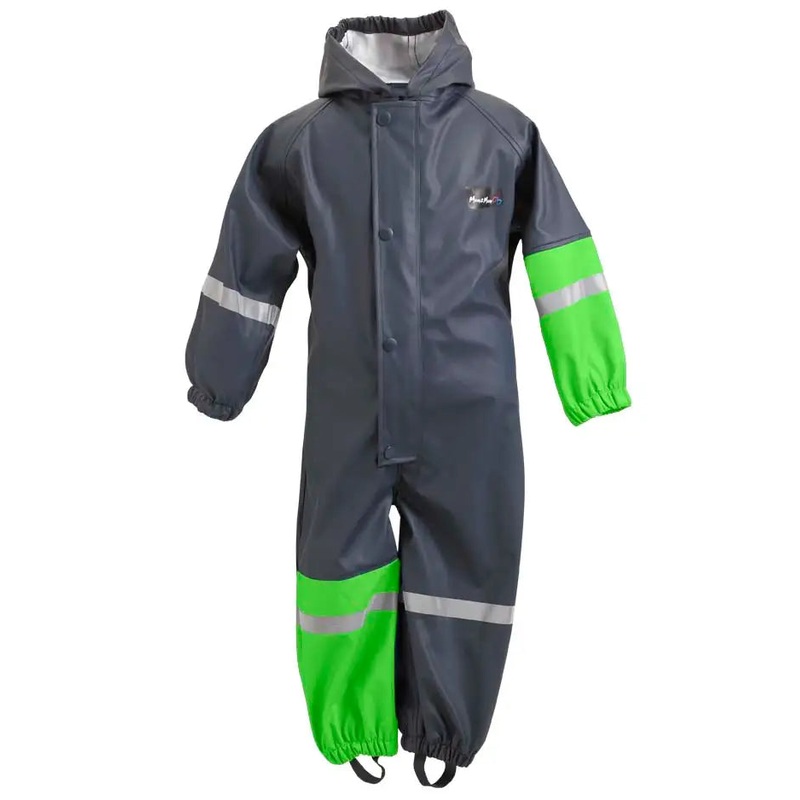 Mum2Mum Rainwear All in One LIME GREEN