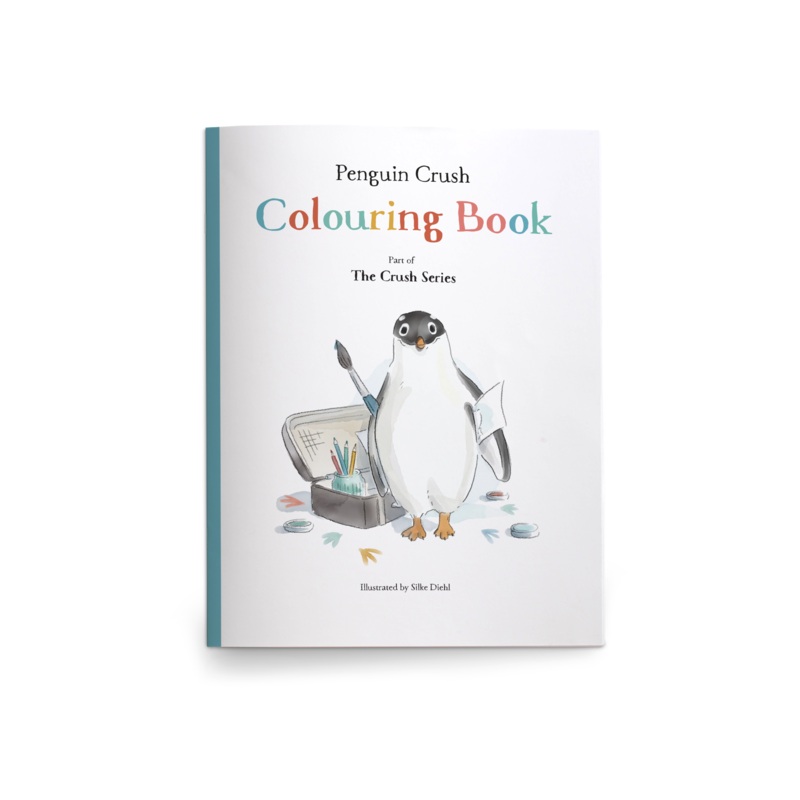 Penguin Crush Colouring Book