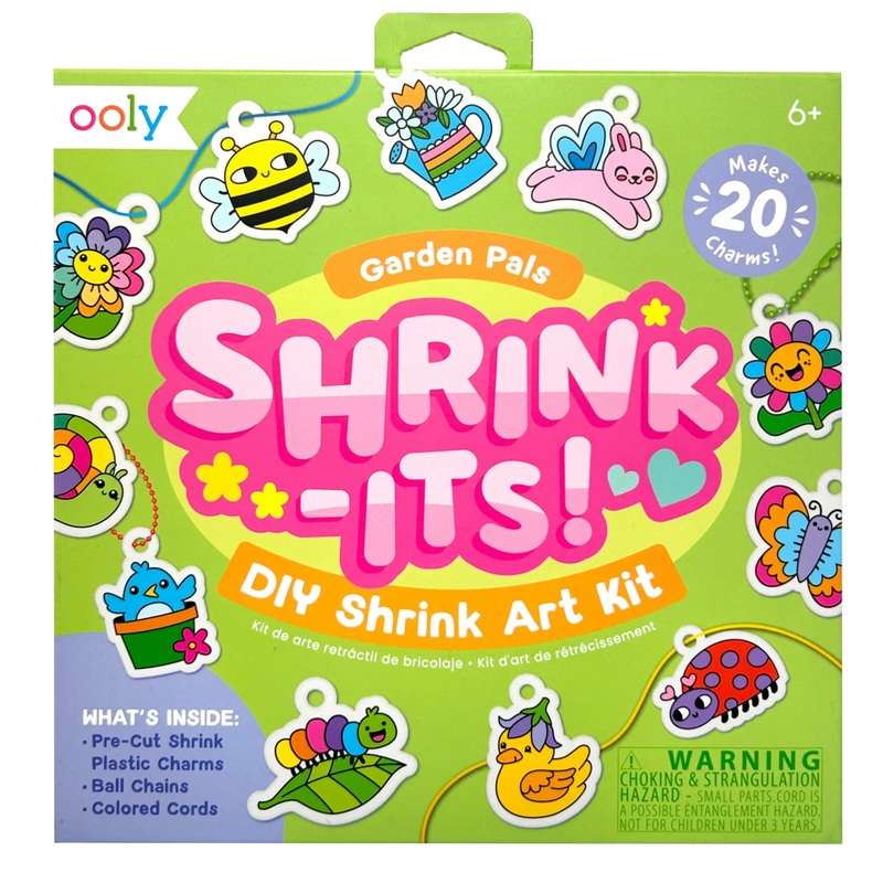 Shrink-Its! Garden Pals DIY Shrink Art Kit