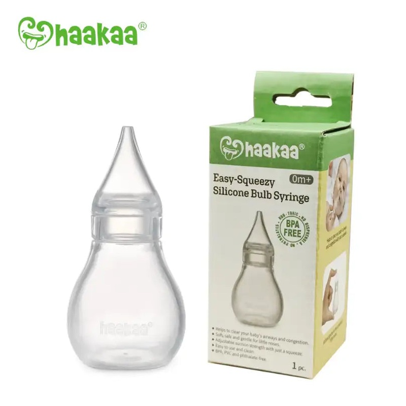 Haakaa Easy-Squeezy Silicone Bulb Syringe (0m+)